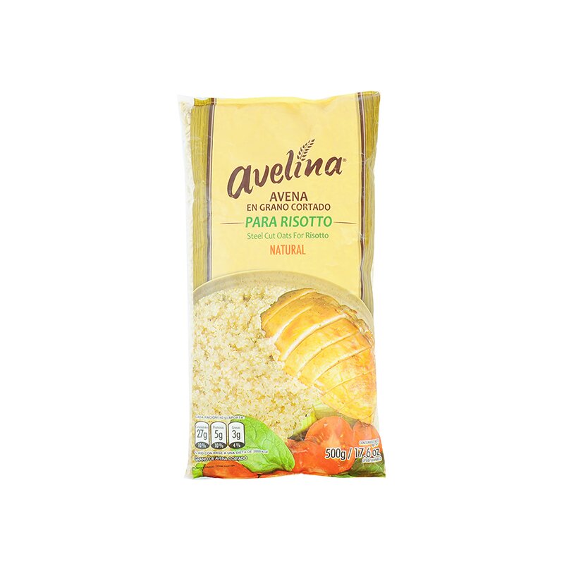 AVENA EN GRANO CORTADO AVELINA PARA RISOTTO 500 GR