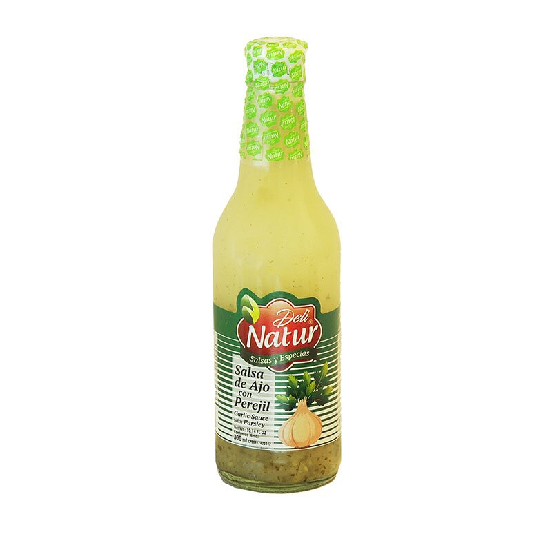 SALSA DE AJO DELI NATUR CON PEREJIL 300 CC