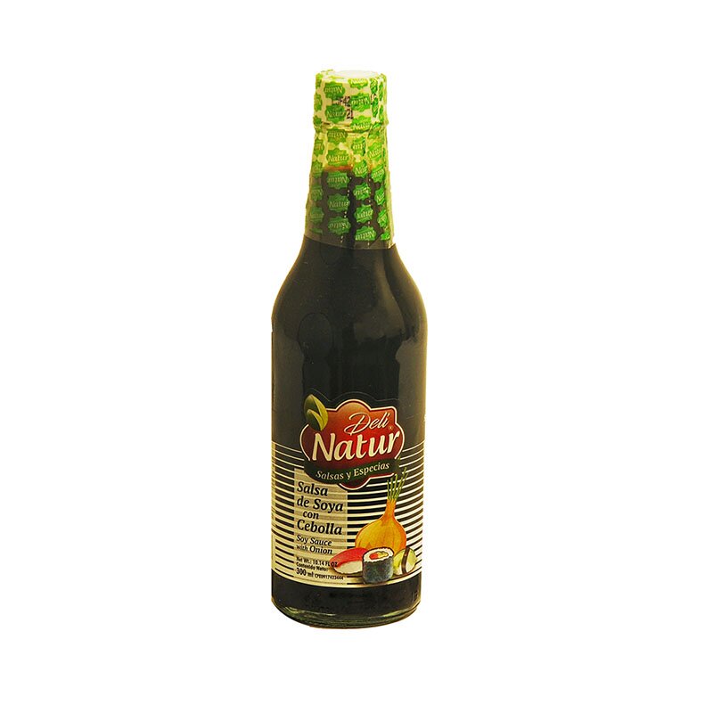 SALSA DE SOYA CON CEBOLLA LA LUCHA 300 ML
