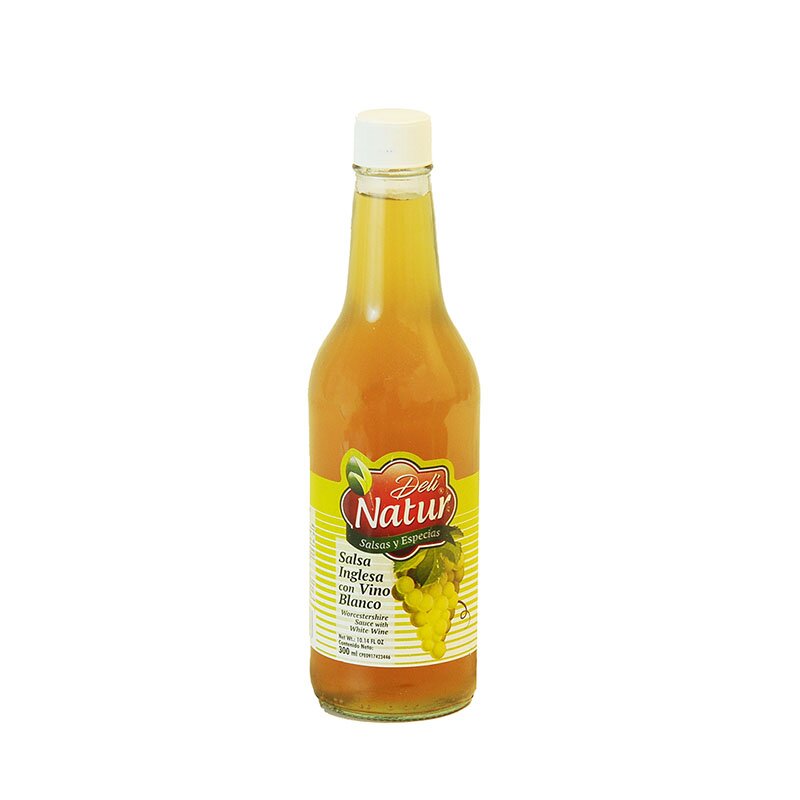 SALSA INGLESA LA LUCHA CON VINO BLANCO 300 CC