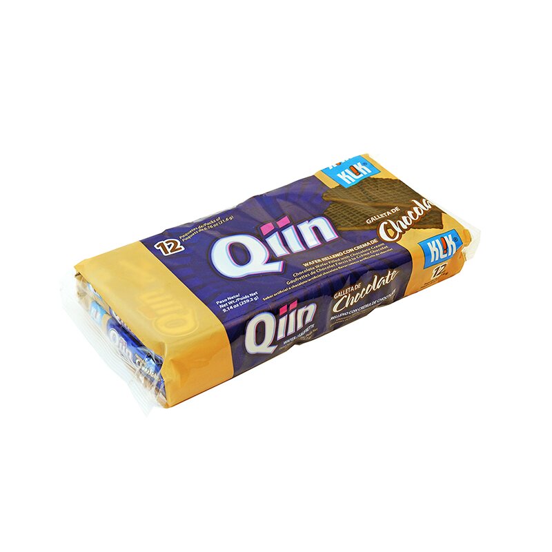 GALLETA DE CHOCOLATE QUIN 12 UNDS