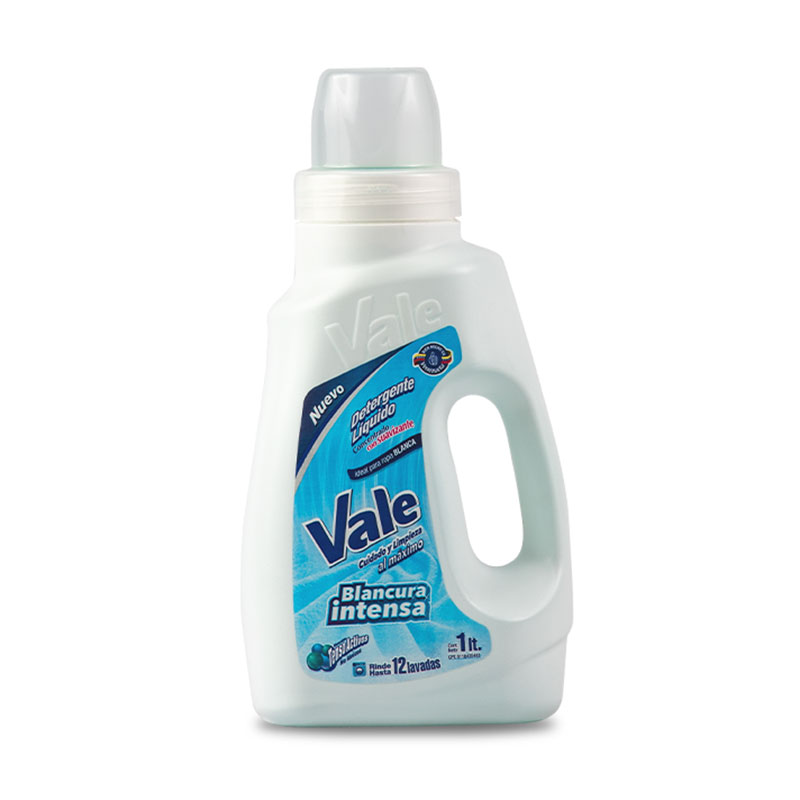 DETERGENTE LIQUIDO VALE BLANCURA INTENSA 1 L