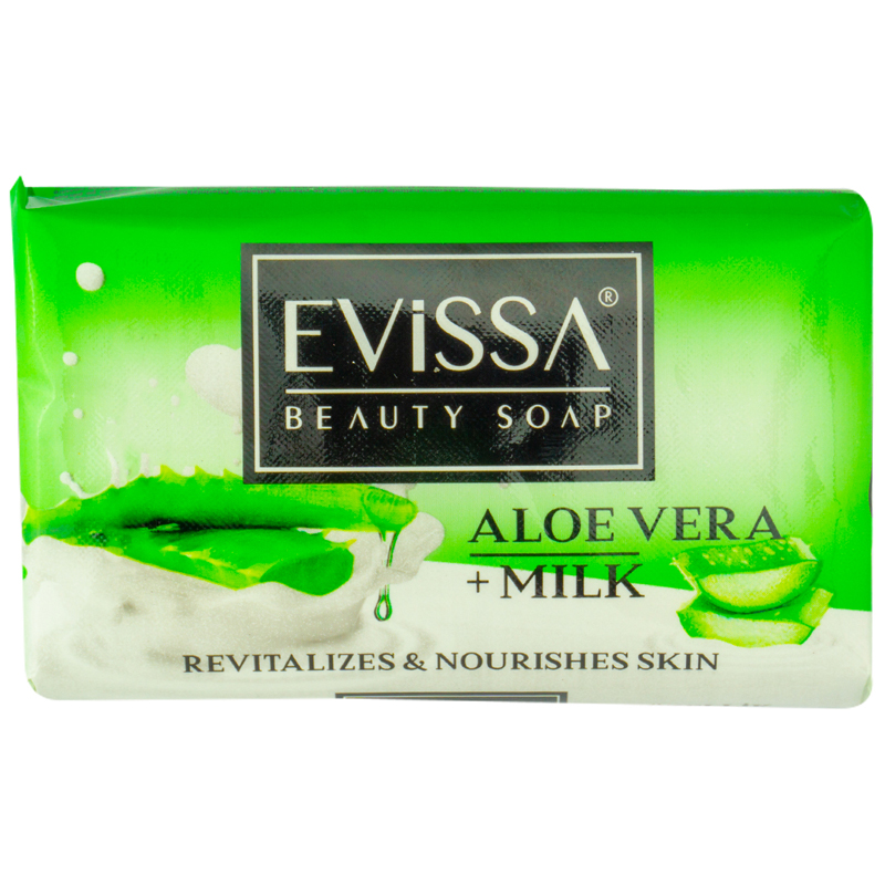 JABON EVISSA ALOE/MILK 125 GR