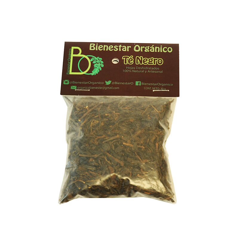 TE NEGRO BIENESTAR ORGANICO 30G