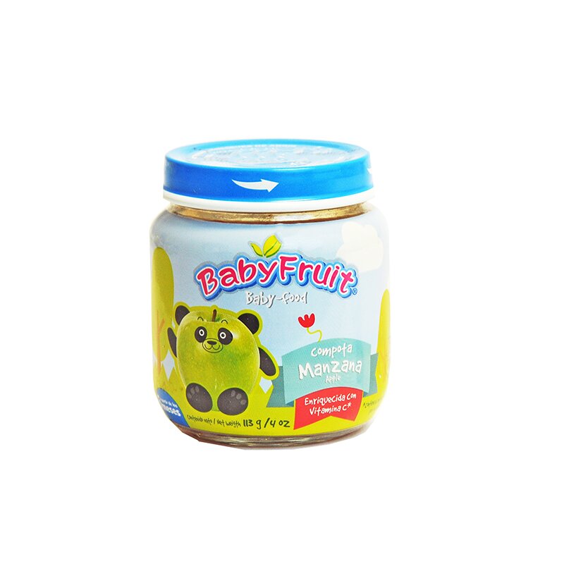 COMPOTA BABYFRUIT MANZANA 113G