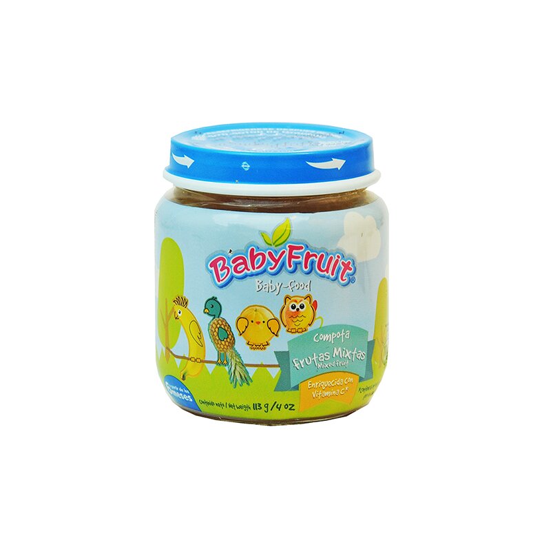 COMPOTA BABYFRUIT  FRUTAS MIXTAS 113G