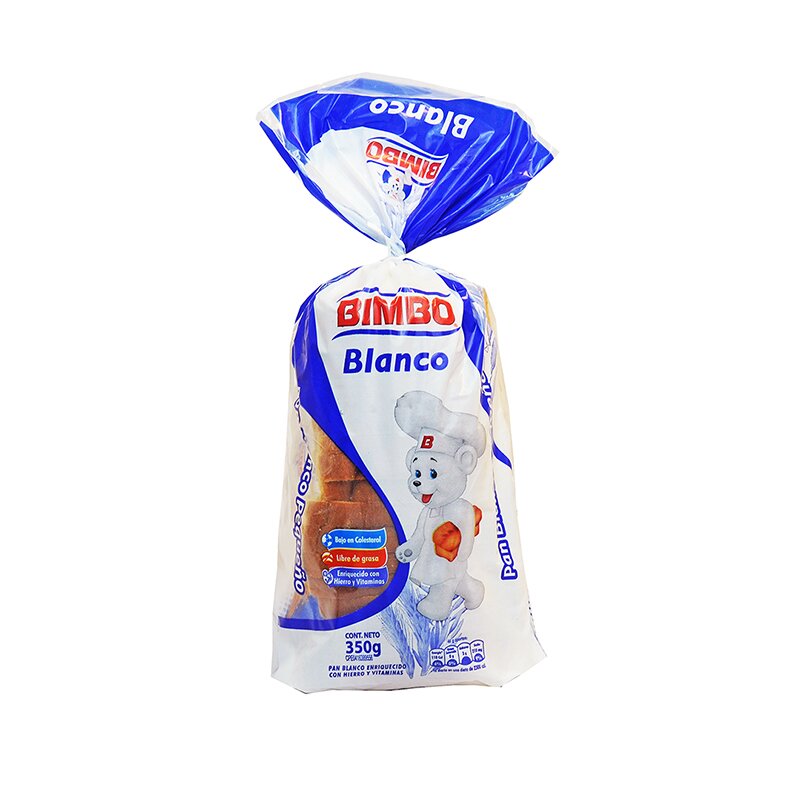 PAN BLANCO BIMBO 350 GR