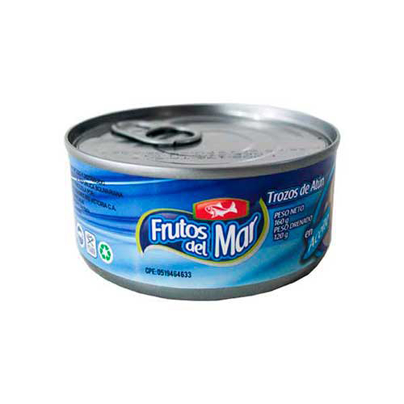 ATUN FRUTOS DEL MAR EN ACEITE 160 GR