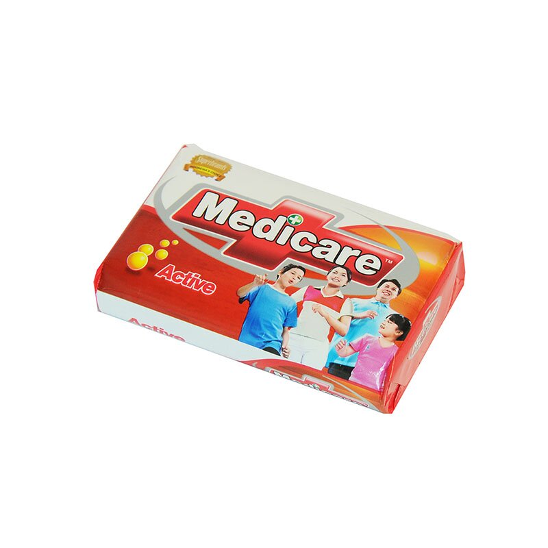 JABÓN ANTIBACTERIAL MEDICARE ACTIVE 85 GR