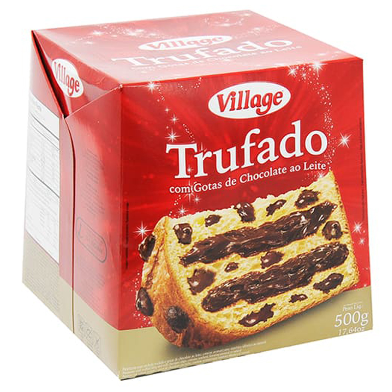 PANETTONE DE CHOCOLATE VILLAGE 500 GR