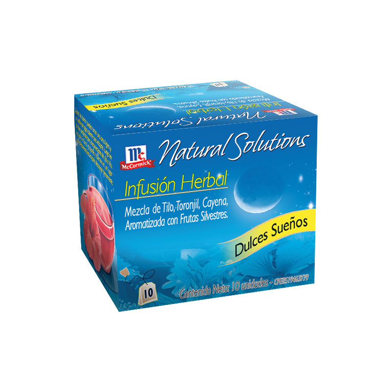 HERBAL SUEÑO MCCORMICK 10 UNIDADES
