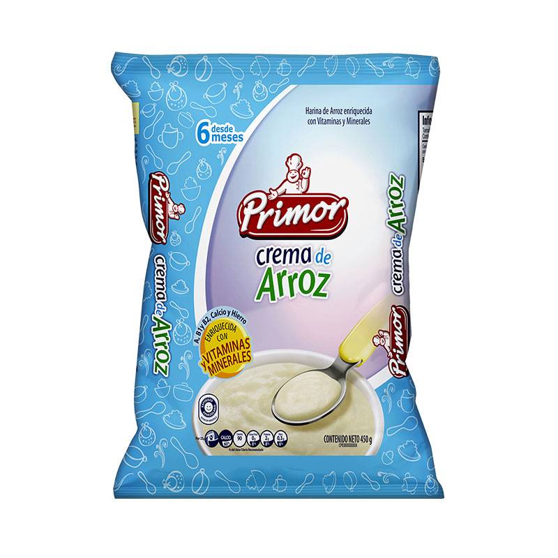 CREMA ARROZ PRIMOR BOLSA 450 GR