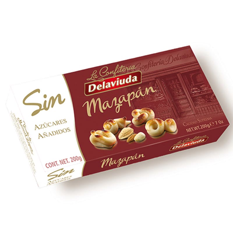 FIGURAS DE MAZAPAN DELAVIUDA SIN AZUCAR 200GR