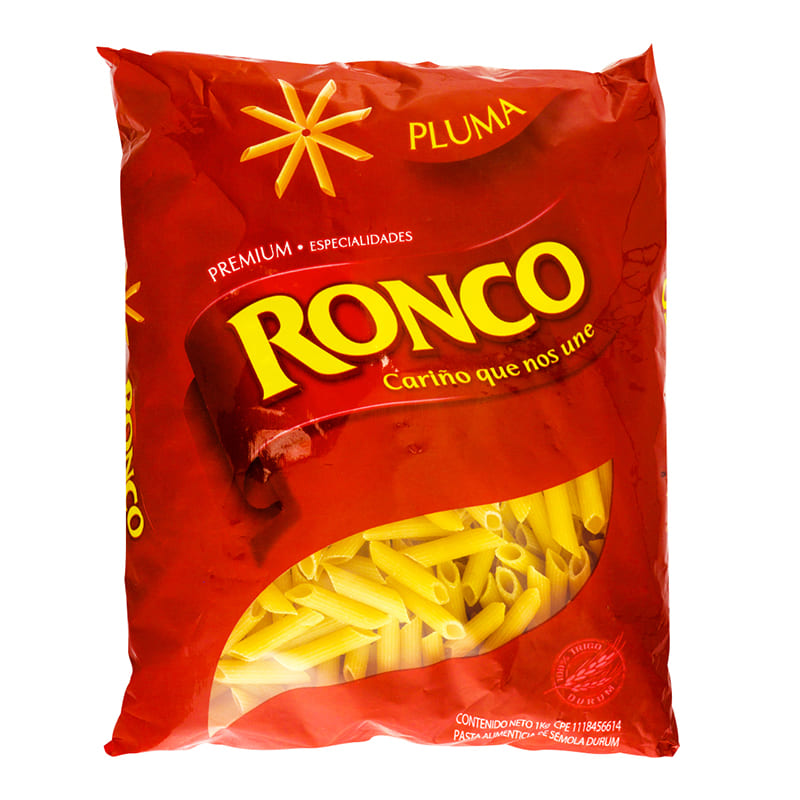 PASTA RONCO PLUMA 1KG