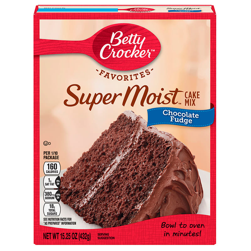 MEZCLA TORTA CHOCOLATE FUDGE BETTY CROCKER 432 GR