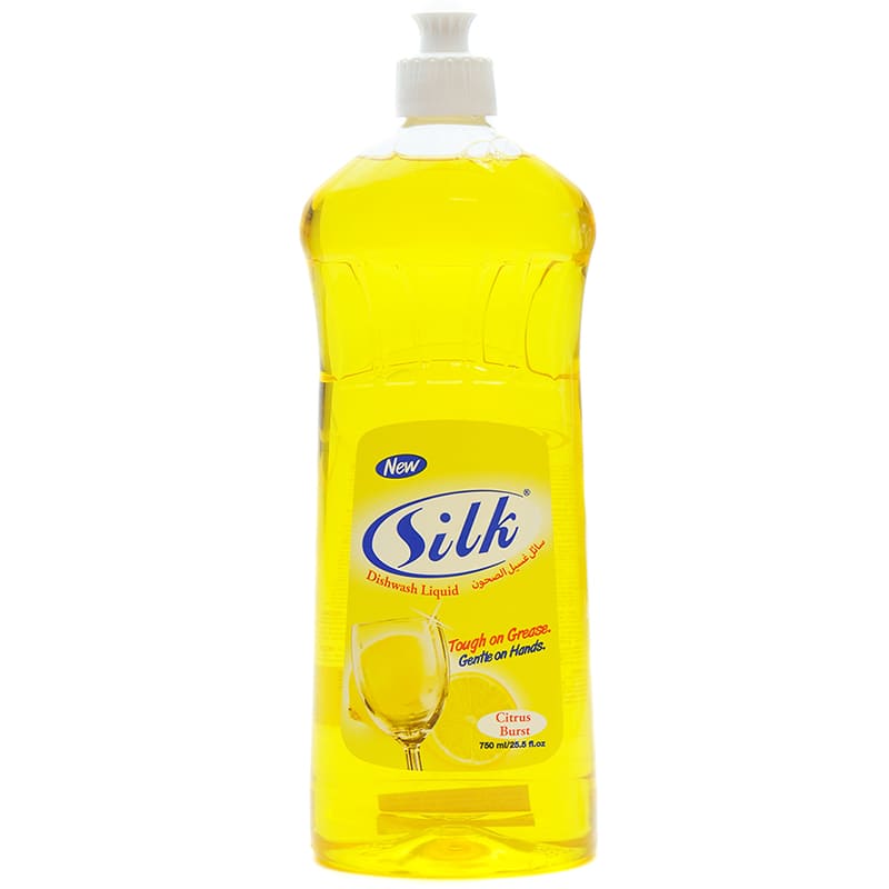 LAVAPLATOS LIQUIDO SILK CITRUS BURST 750 ML