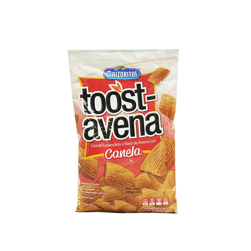 CEREAL TOOST AVENA CANELA 300GR