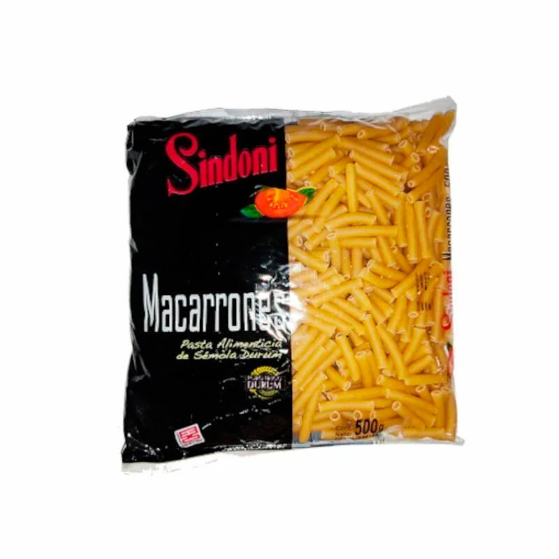 PASTA MACARRONI SINDONI 500 GR