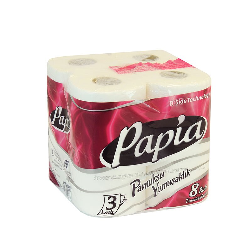 PAPEL HIGIÉNICO PAPÍA 8 ROLLOS