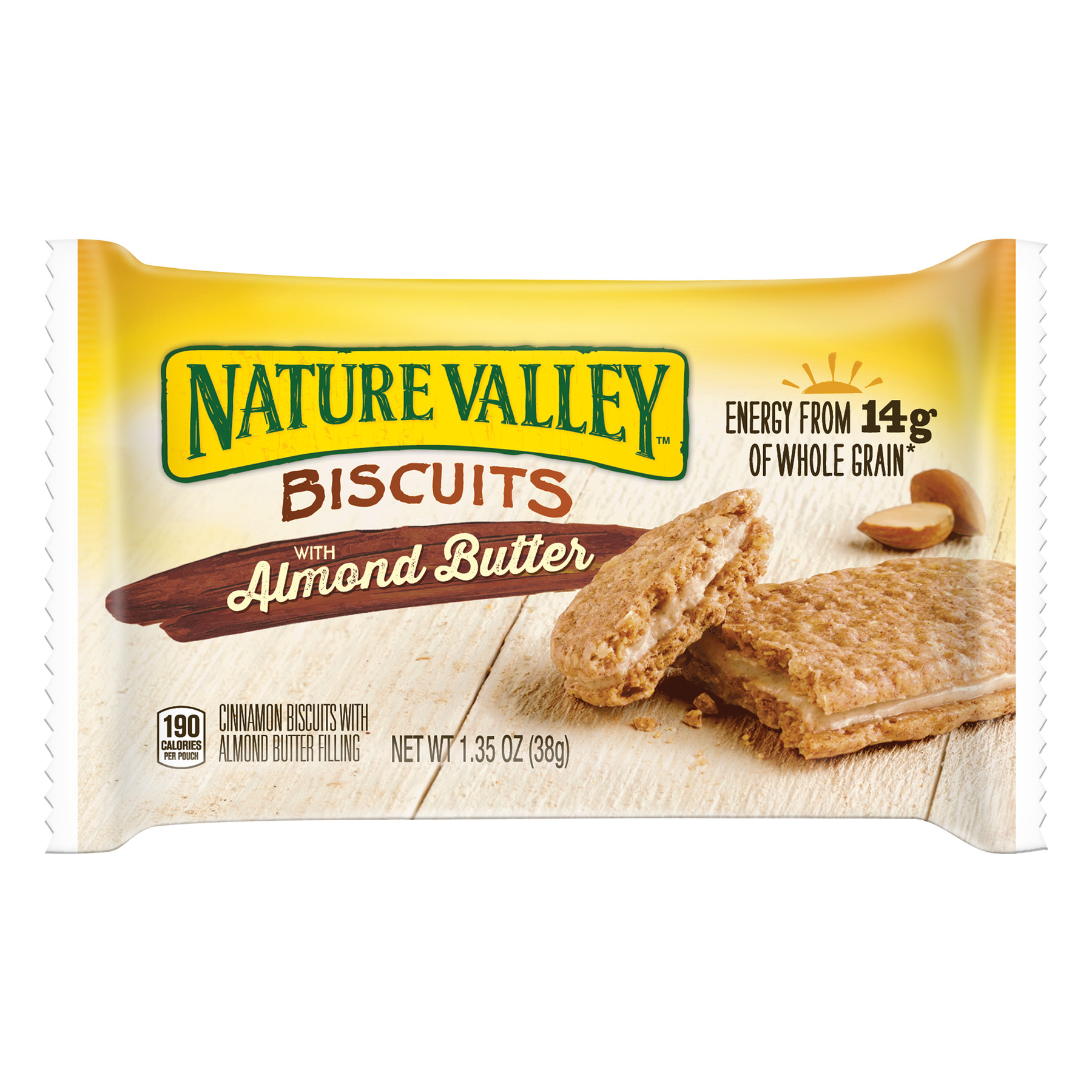 NATURE VALLEY BISCUITS ALMOND BUTTER 38GR