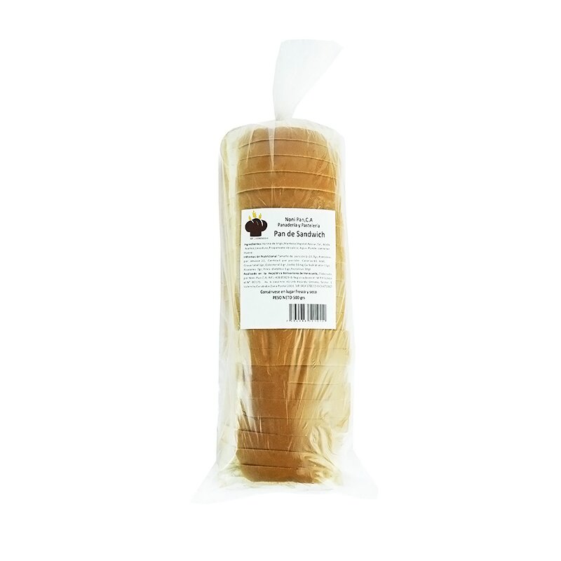 NONI PAN SANDWICH BLANCO 500