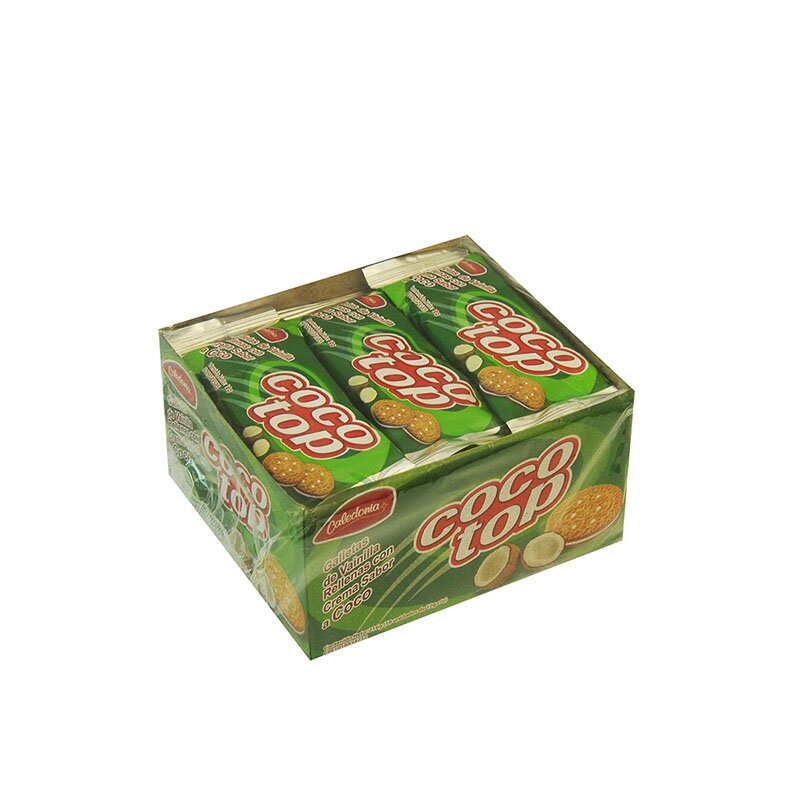 GALLETAS COCO TOP 8X18X12G