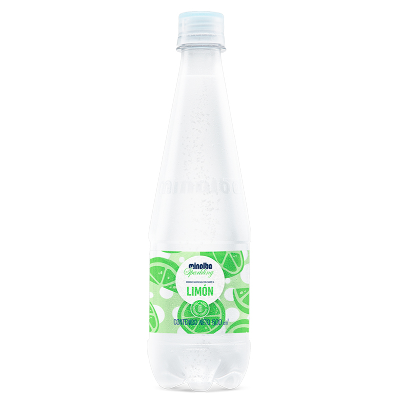 AGUA MINALBA SPARKING LIMÓN 500ML