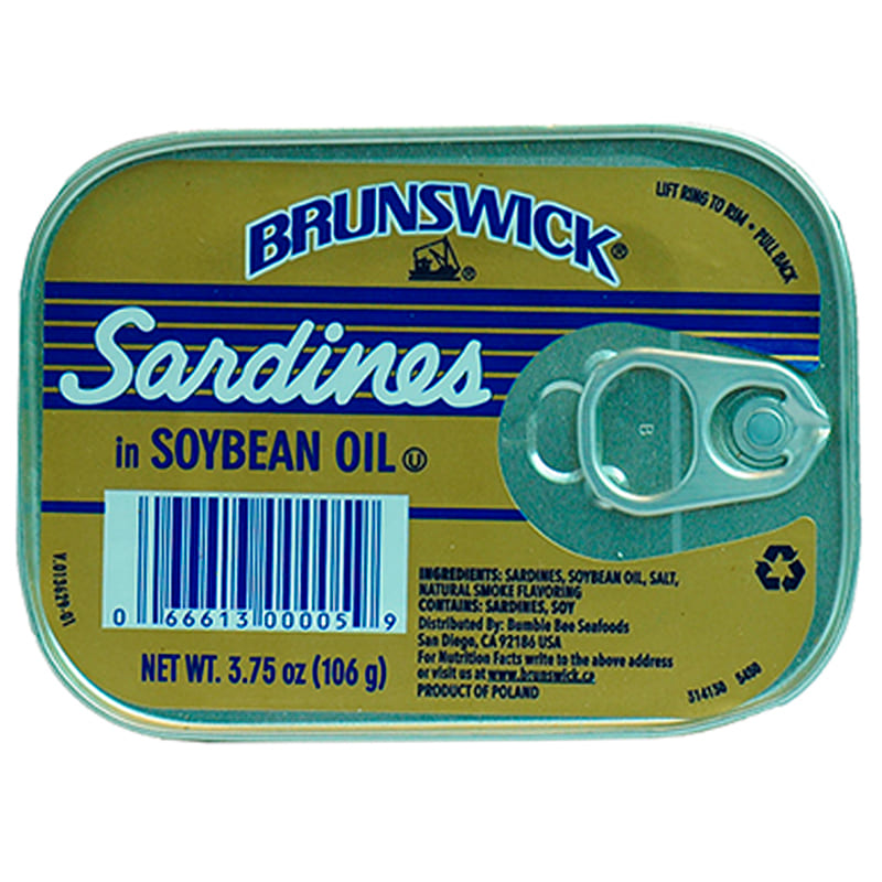 SARDINAS EN ACEITE DE SOJA 106G