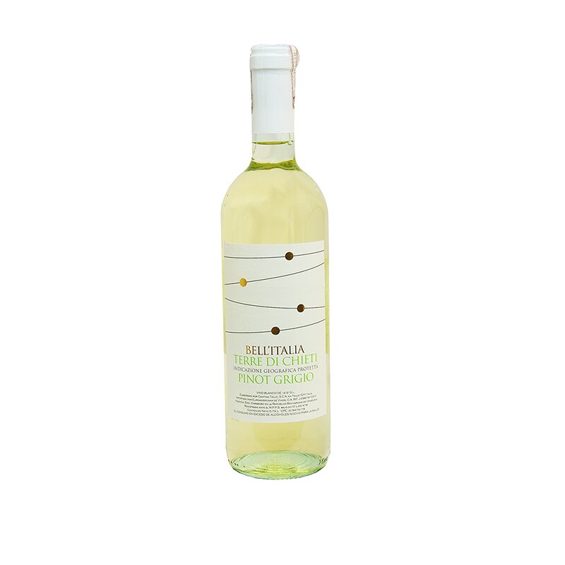 VINO BLANCO BELL´ITALIA PINOT GRIGIO 0.75L