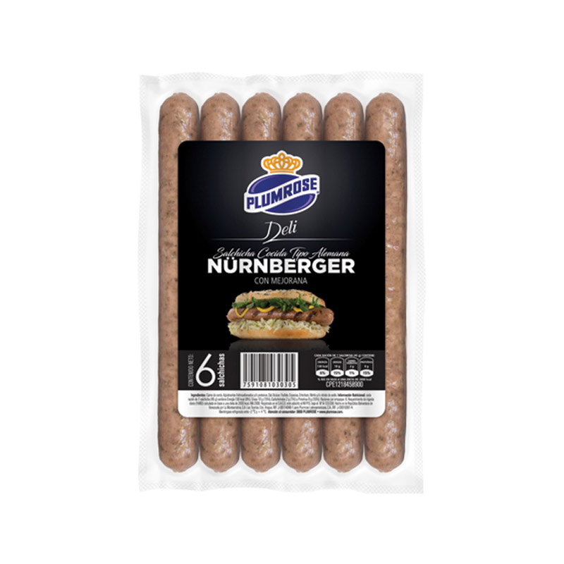 SALCHICHA ALEMANA (NURNBERGER) DELI