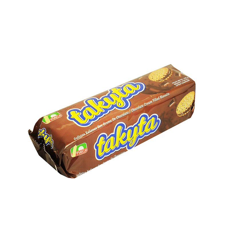 GALLETAS TUBULAR TAKYTA CHOCO 150 GR