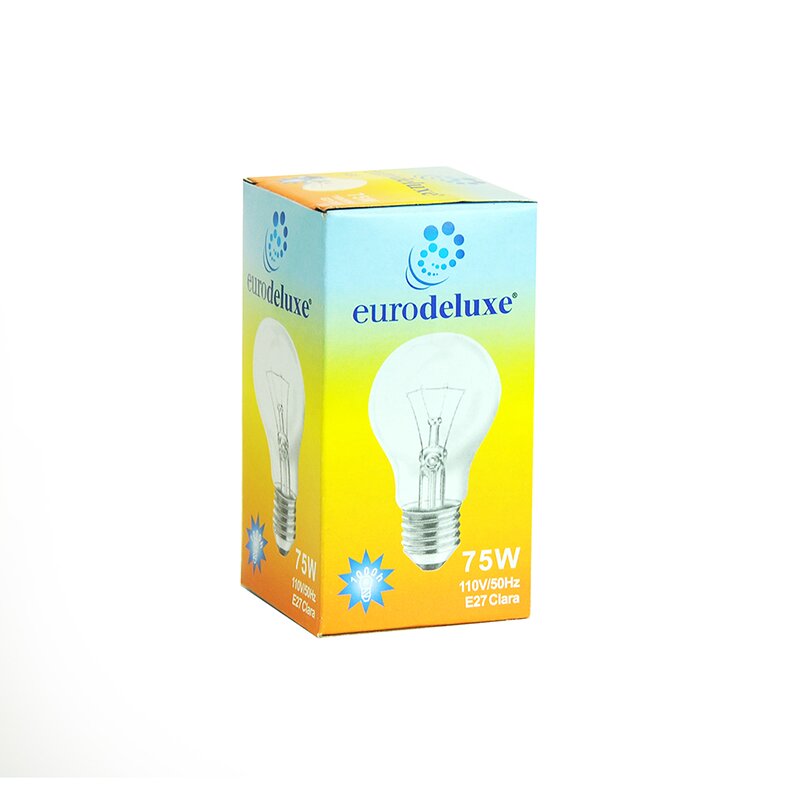 BOMBILLO INCANDESCENTE EURODELUX 75W 110V