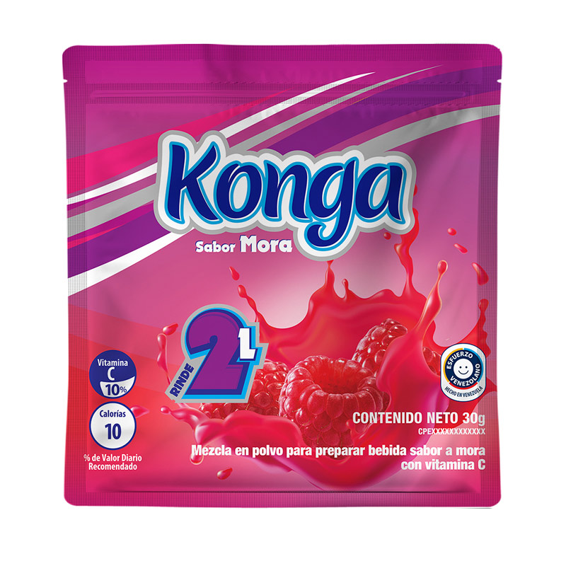 BEBIDA KONGA MORA 8X14X 30 GR