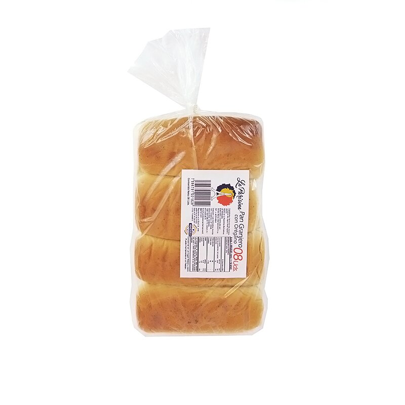 PAN GRANJERO CON OREGANO LA PARISINA 8 UND