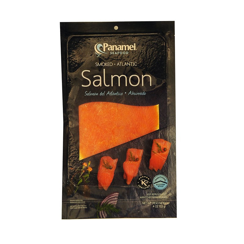 SALMÓN AHUMADO PANAMEI SEAFOOD 113GR