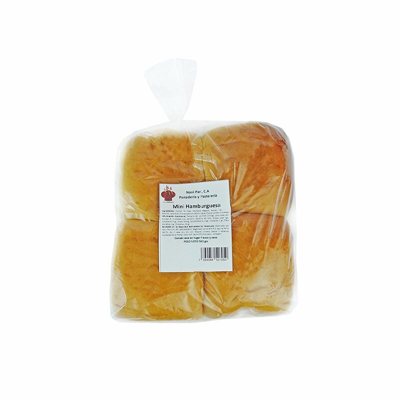 PAN MINI HAMBURGUESAS NONI 