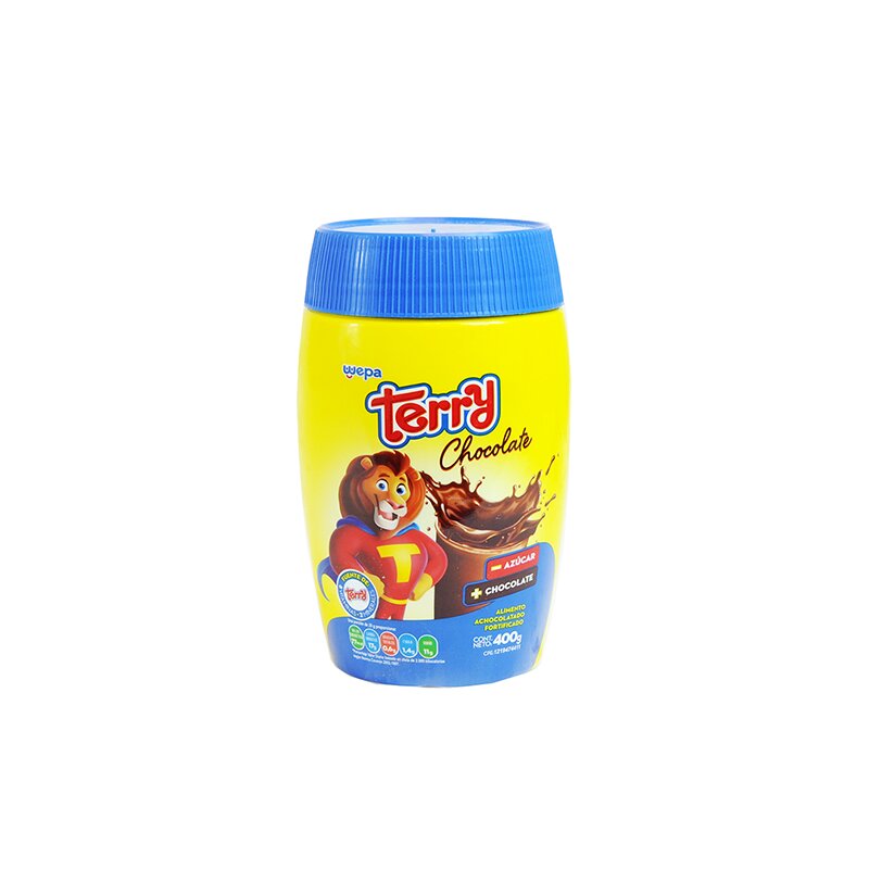 BEBIDA EN POLVO WEPA TERRY CHOCOLATE 400 GR