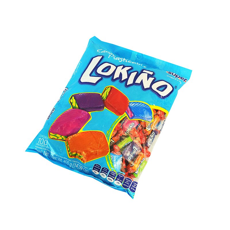 CARAMELOS SUPER LOKIÑO 100 UND 400 GR