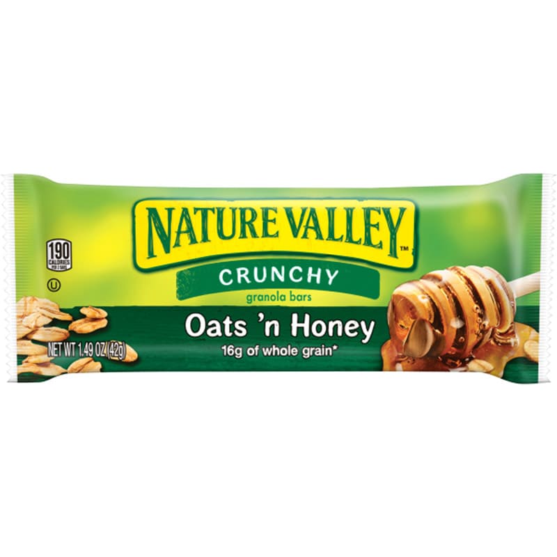 BARRA DE GRANOLA Y MIEL NATURE VALLEY 42GR