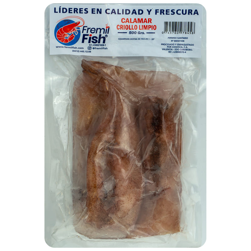 CALAMAR CRIOLLO FREMIL 500GR