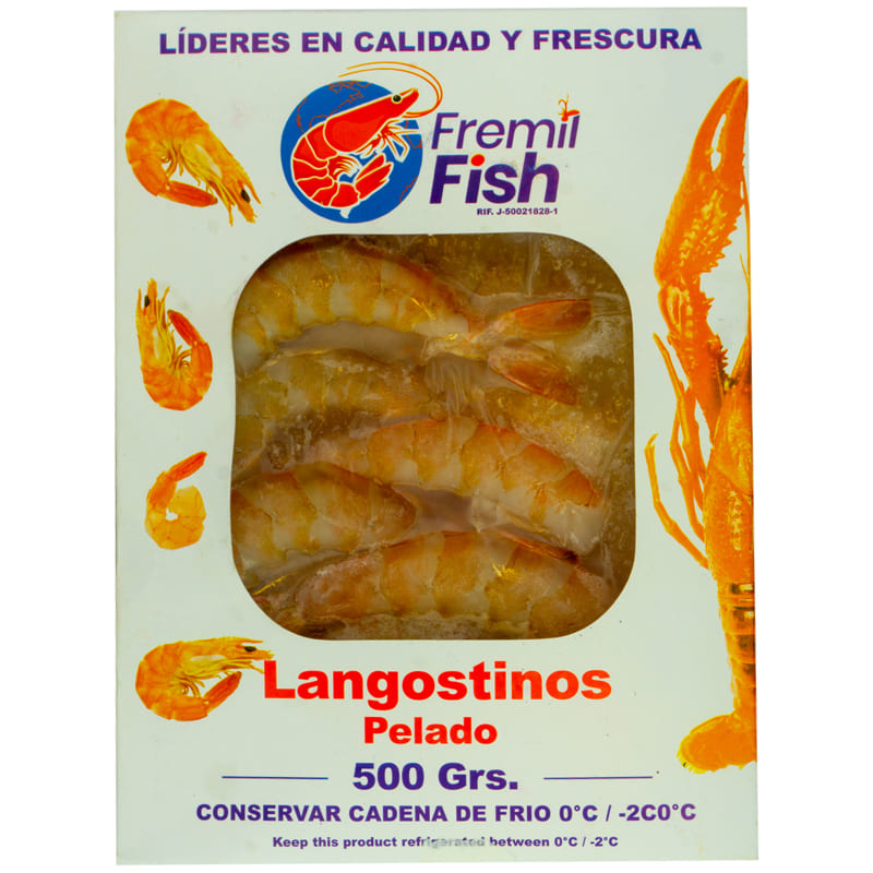 LANGOSTINOS PELADOS FREMIL 500 GR
