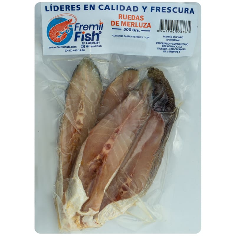 MERLUZA RUEDA FREMIL  500 GR