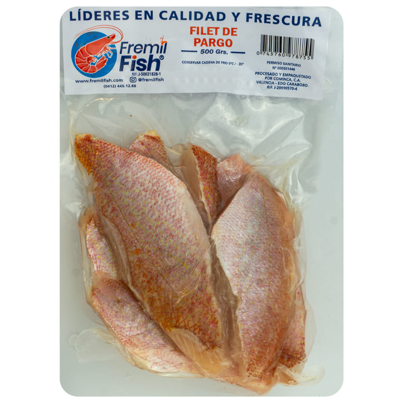 PARGO FILET FREMIL 500 GR