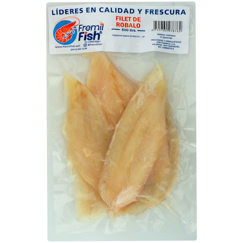 ROBALO FILET FREMIL 500 GR