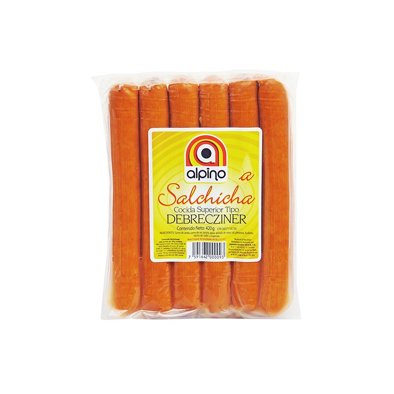 SALCHICHA ALPINO DEBREZINER 420 GR