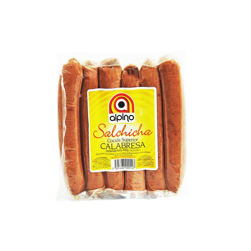 SALCHICHA ALPINO TIPO CALABRESA 450 GR