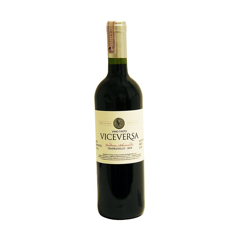 VINO TINTO VICEVERSA TEMPRANILLO 0.75 L
