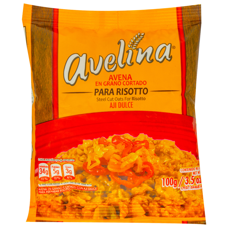 AVENA AVELINA RISOTTO AJI DULCE 100 GR