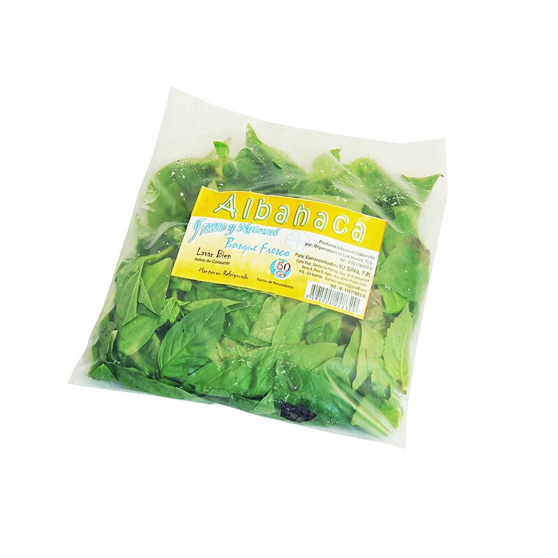 BOSQUE FRESCO ALBAHACA PAQT. 50 GR
