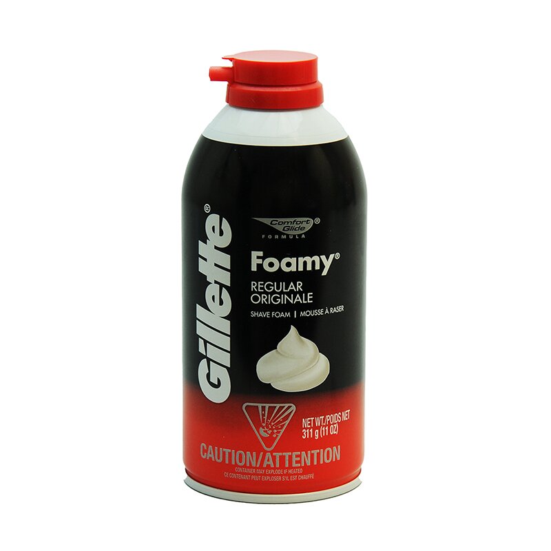 CREMA PARA AFEITAR GILLETE FOAMY SHAVING 11OZ